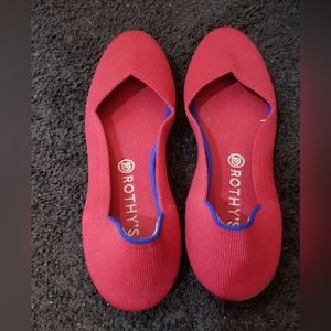 Rothy's Womens 11.5 Red